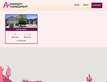 Tablet Screenshot of apluspropertymgmt.com